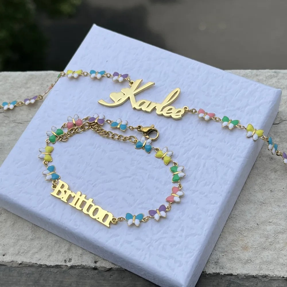 Name your butterfly bracelet