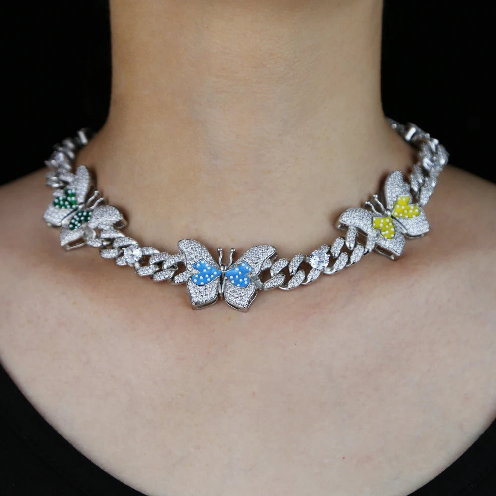 The Luxury Butterfly” choker necklace