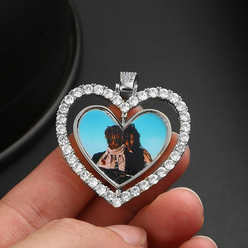 The Heart of Time” necklace